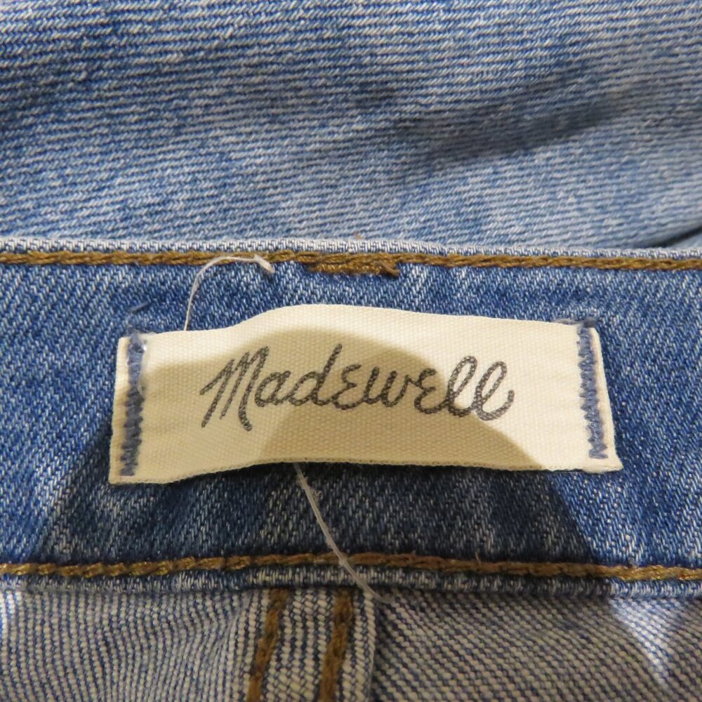 MADEWELL The Perfect Vintage Jean in Parnell Wash Blue Comfort Stretch Edition - Picture 12 of 13